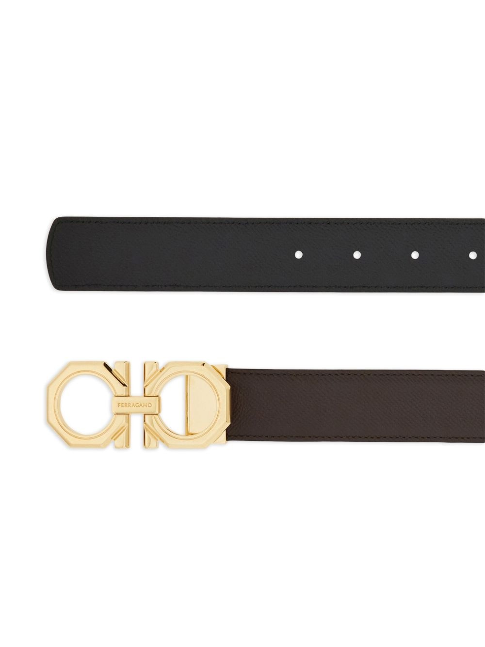 reversible Gancini belt - 2