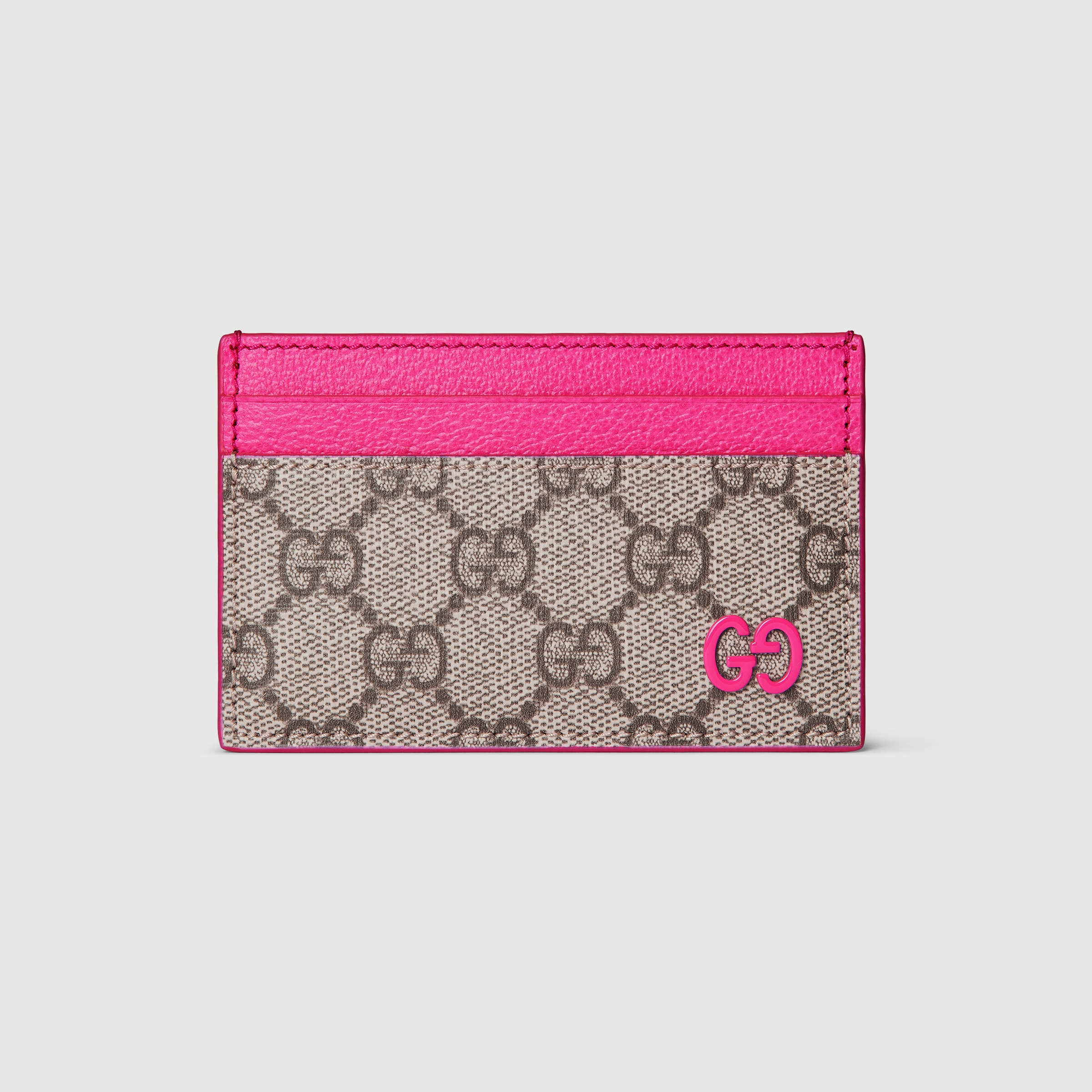 Bi-color GG card case - 1