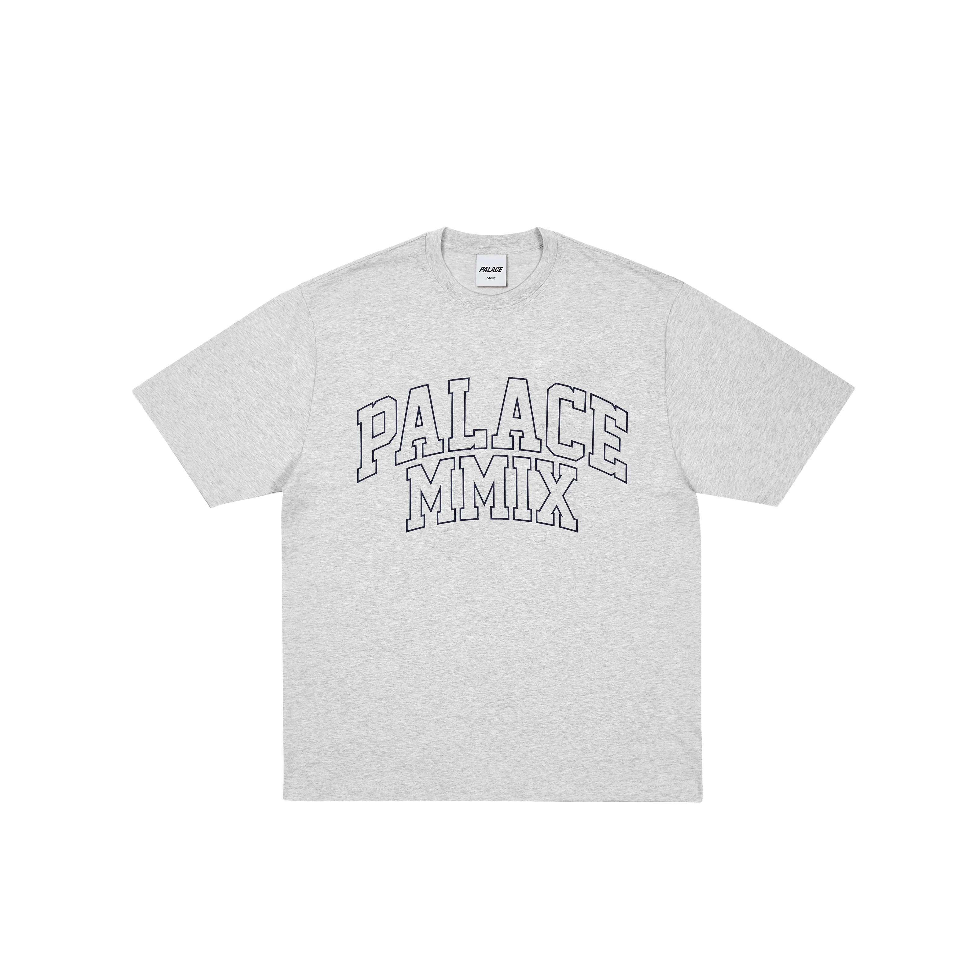 MMIX HEAVY SLUB T-SHIRT GREY MARL - 1