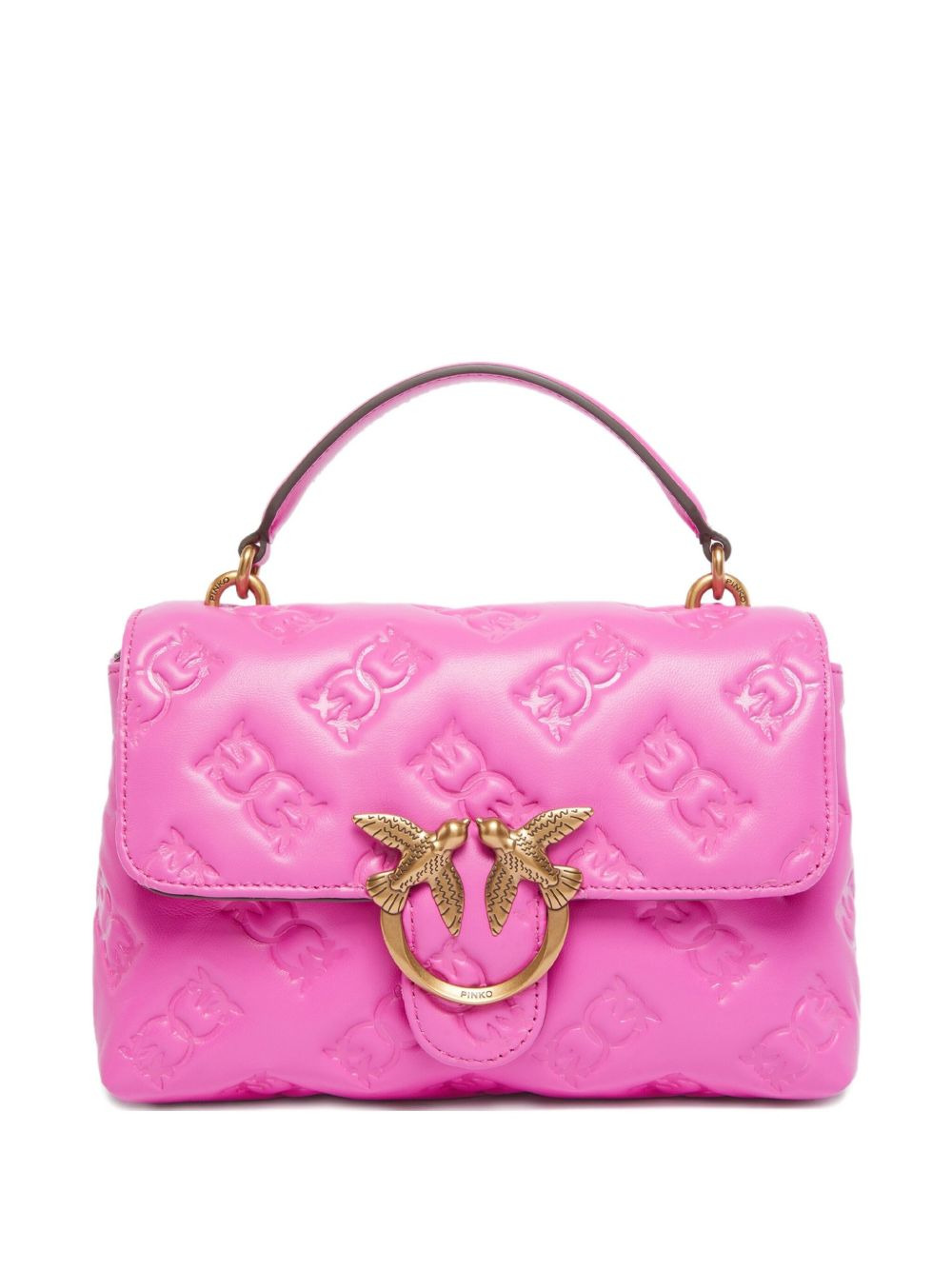 quilted logo-embellished tote bag - 1
