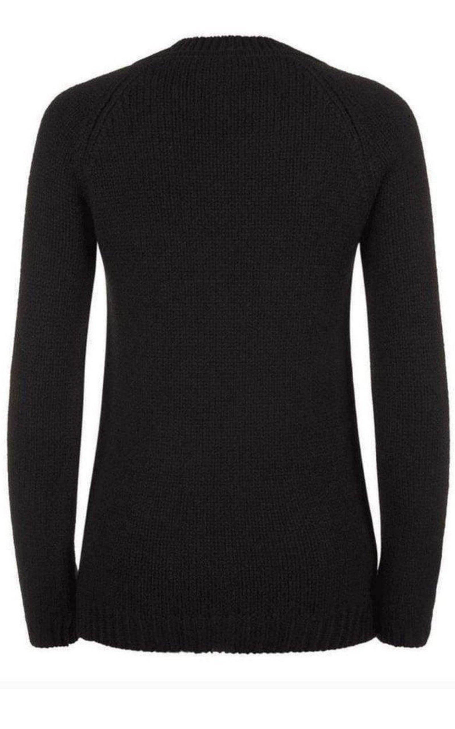 Merino Wool Crew Neck Pullover - 4