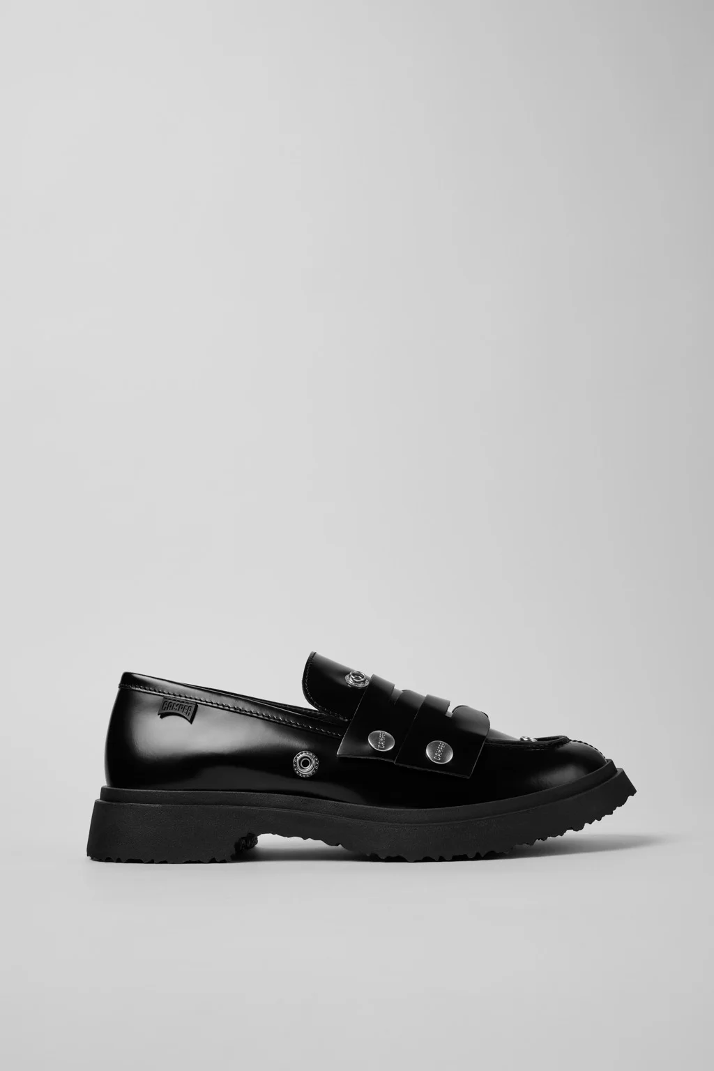 Twins Black Leather Moccasins for Men. - 1