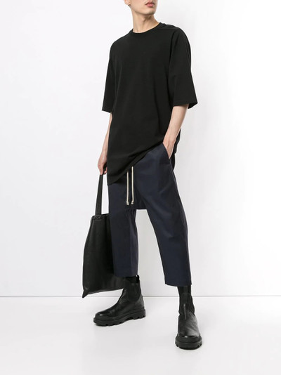 Rick Owens dropped crotch cargo trousers outlook