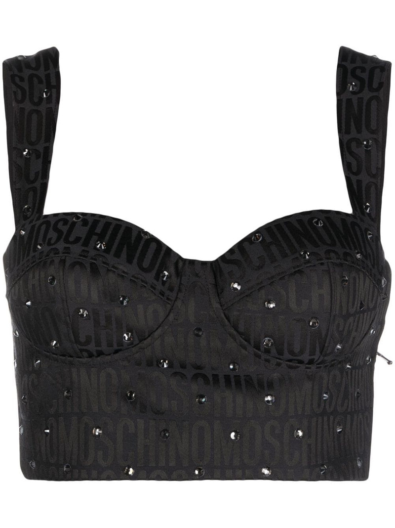 crystal-embellished corset top 1