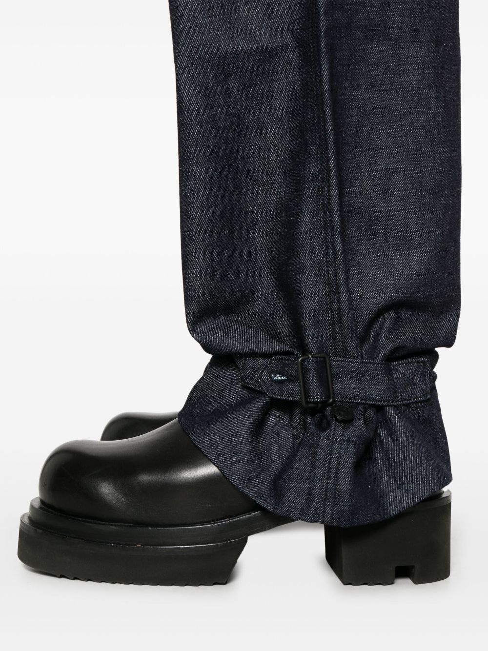 belted jeans - 5