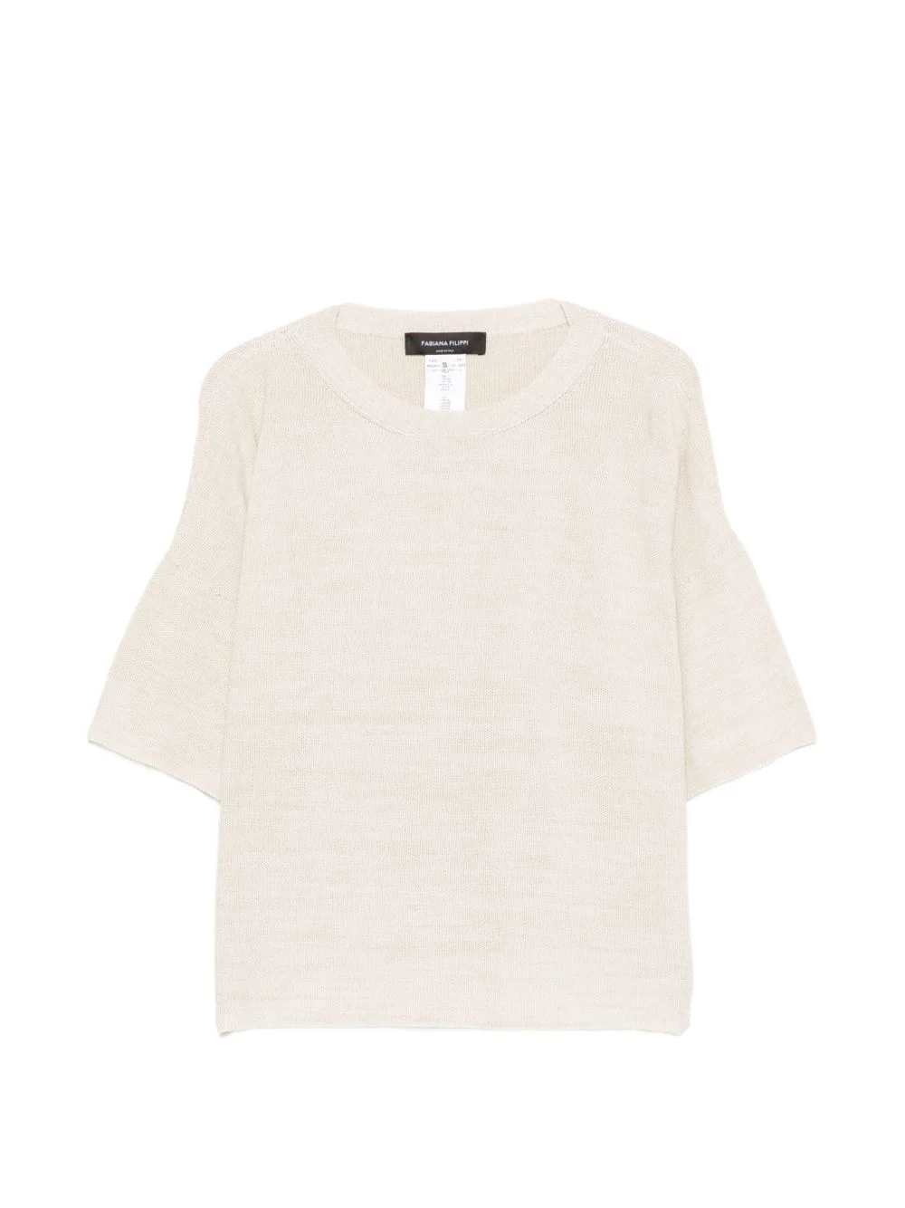 short-sleeve sweater - 1