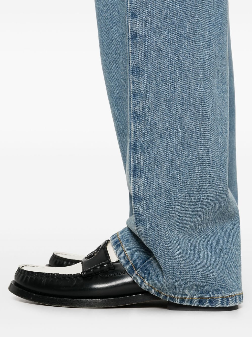 logo-patch jeans - 5