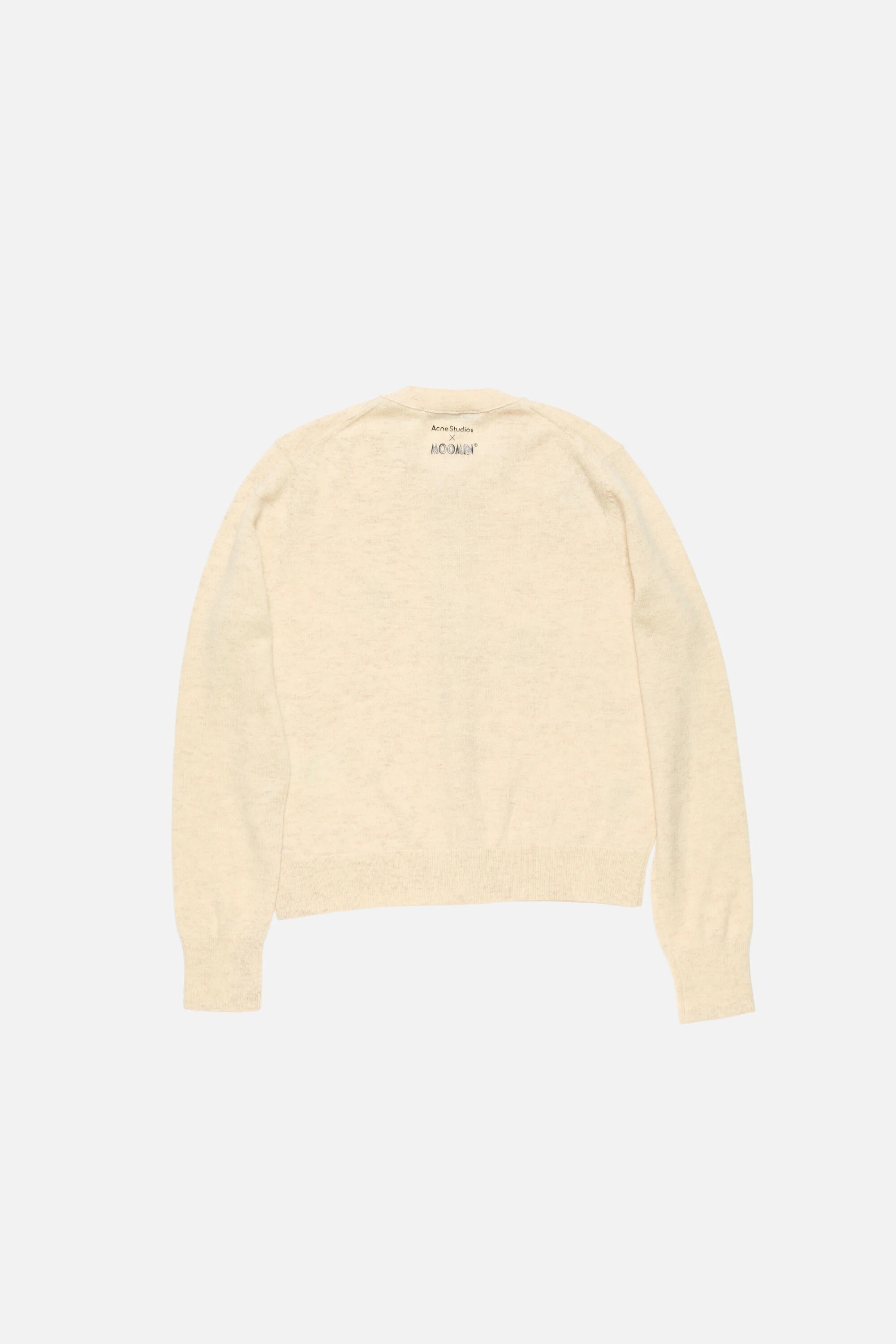 Cardigan Yak Wool - Acne Studios x Moomin - Oatmeal melange - 7