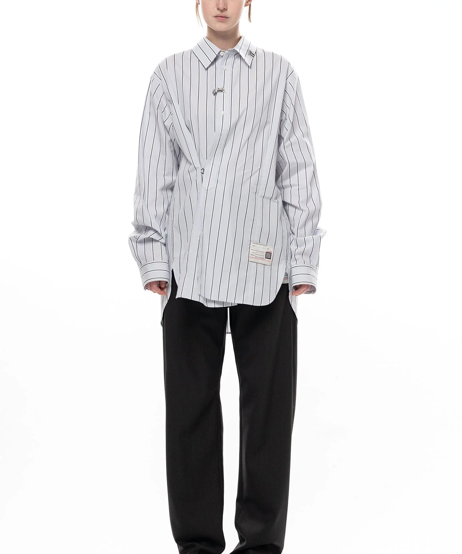 Switch Front Stripe Shirt - 1