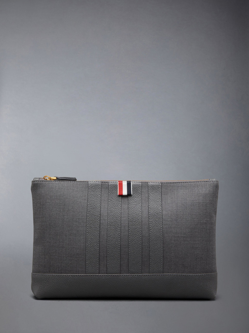 Large Wool 4-Bar Pouch 1