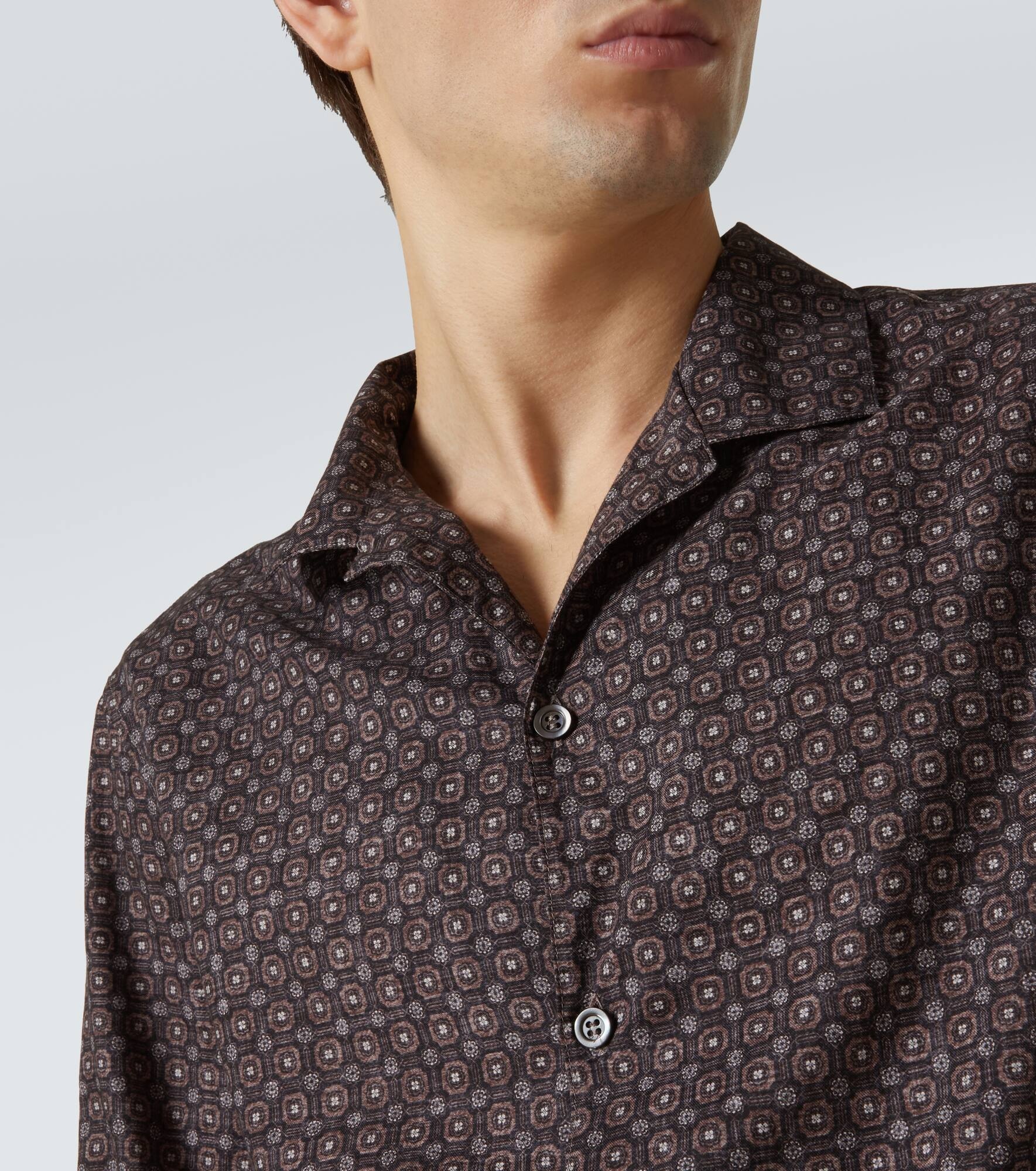 Printed cotton shirt - 5