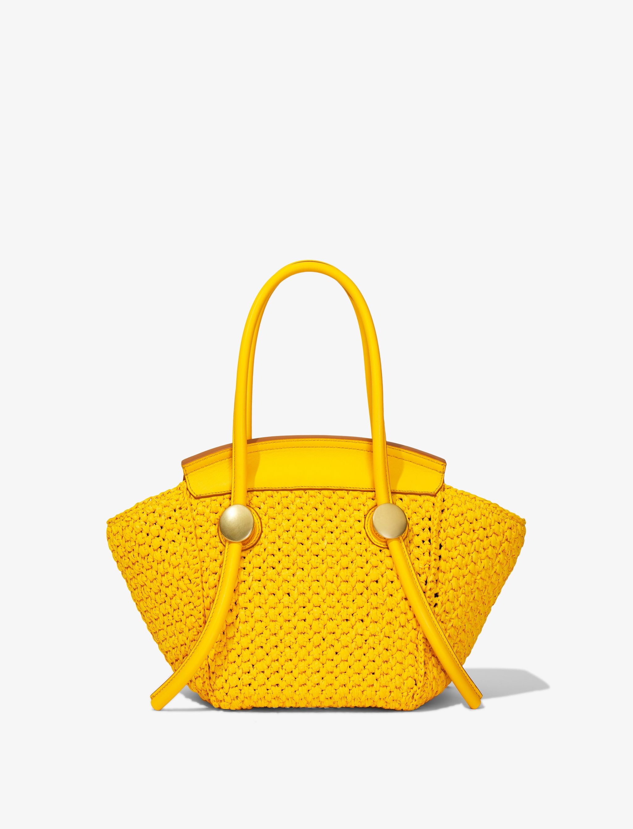 Small Raffia Pipe Bag - 3