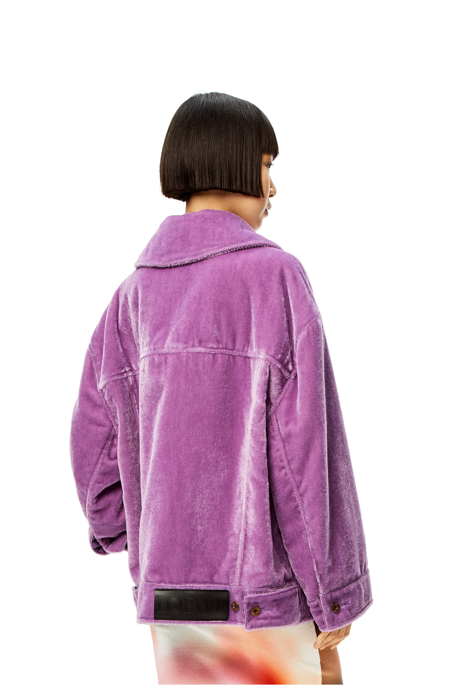 Oversize teddy jacket in mohair - 4