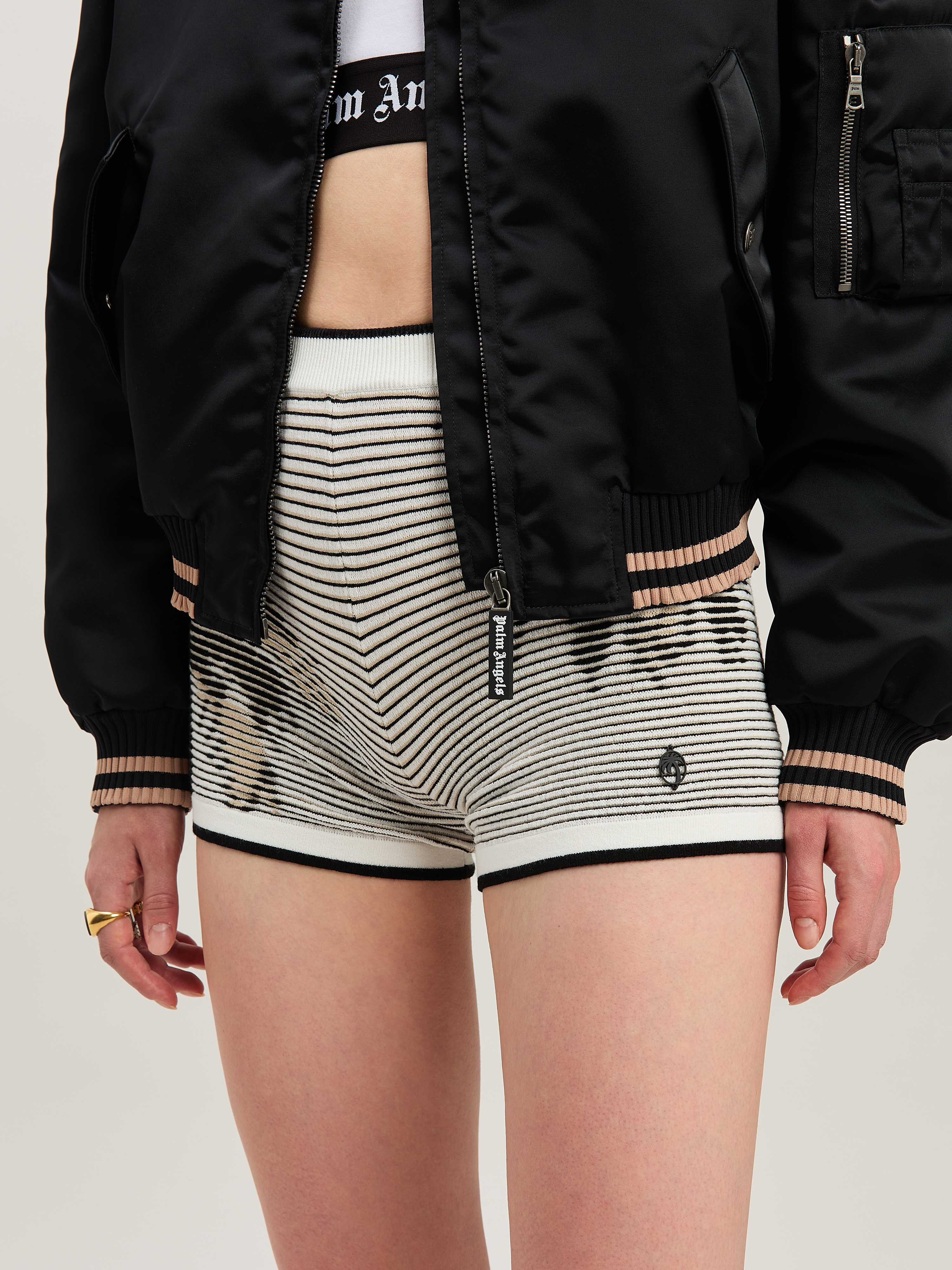 Palms jacquared knit shorts - 6
