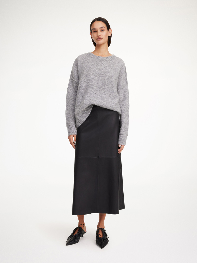 BY MALENE BIRGER Simoas leather skirt outlook