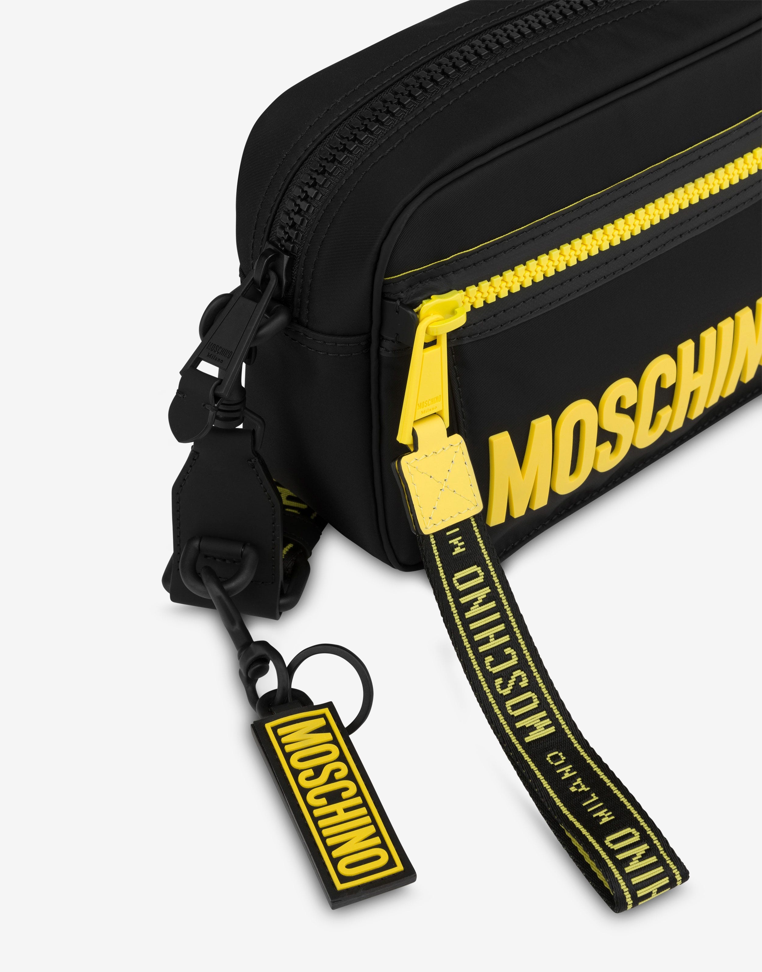 MOSCHINO RECYCLE CROSSBODY BAG - 4