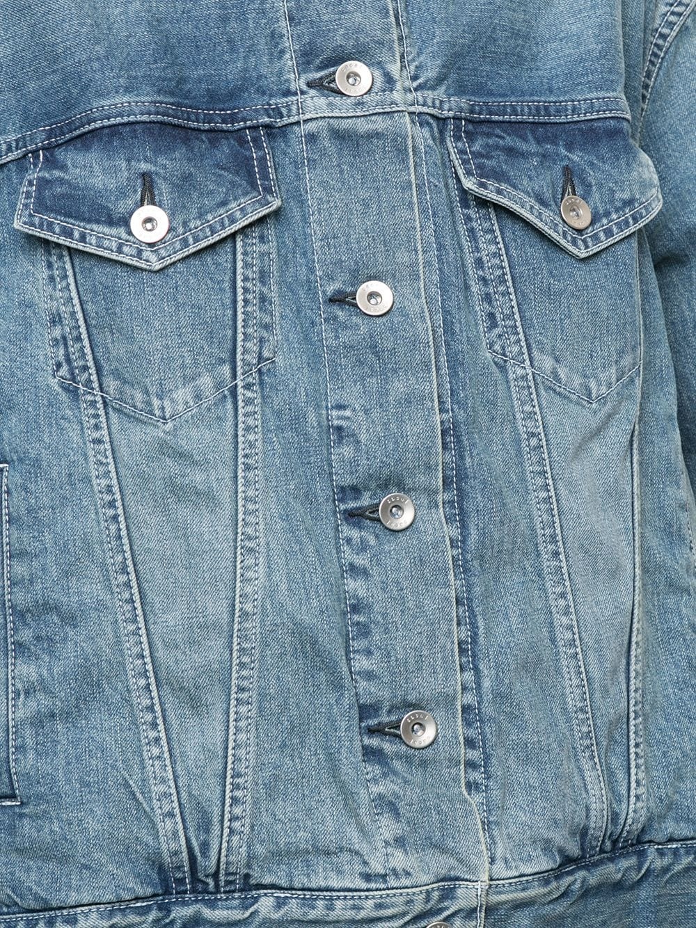 long denim jacket - 5