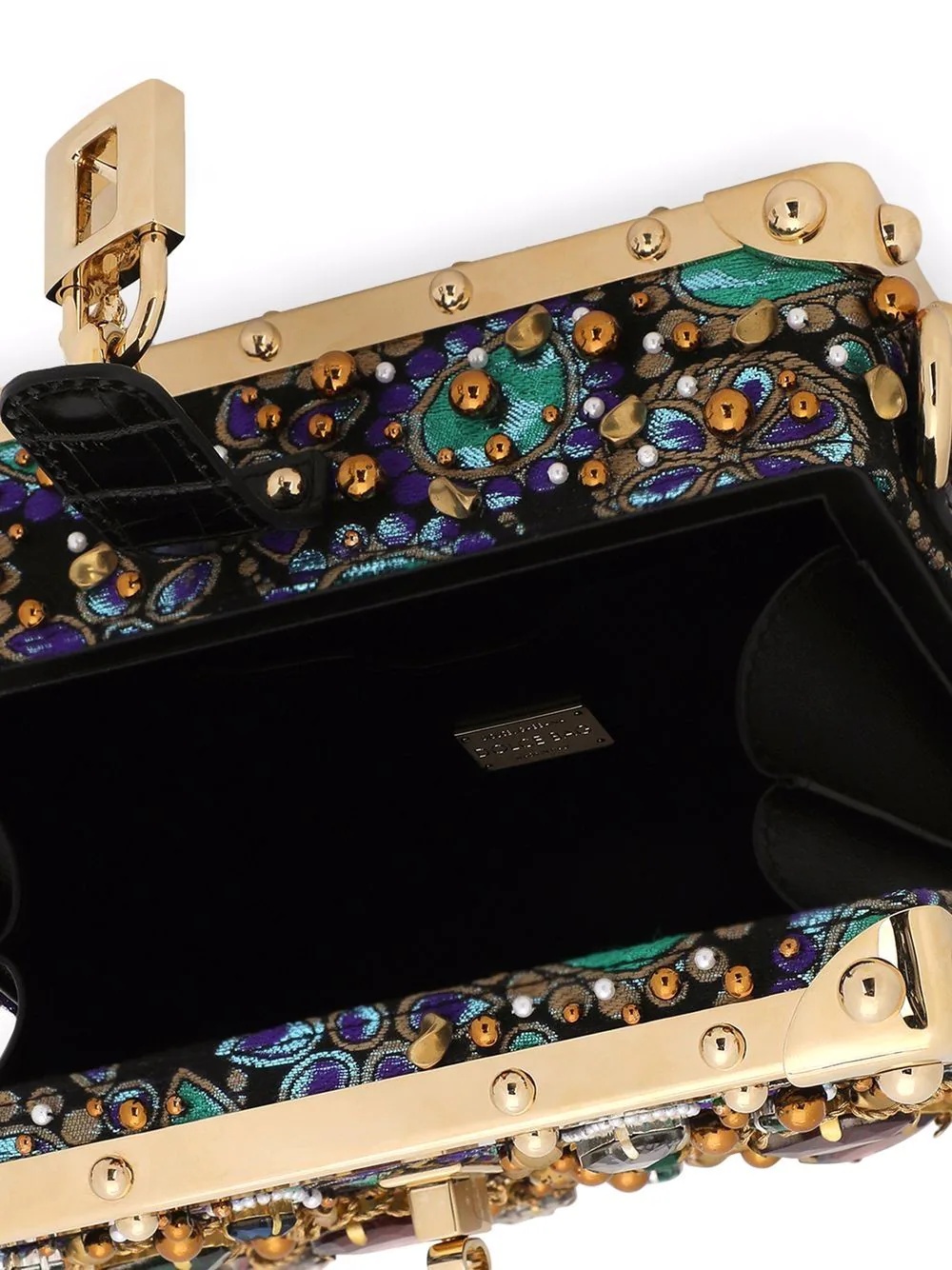 Dolce embellished box bag - 5