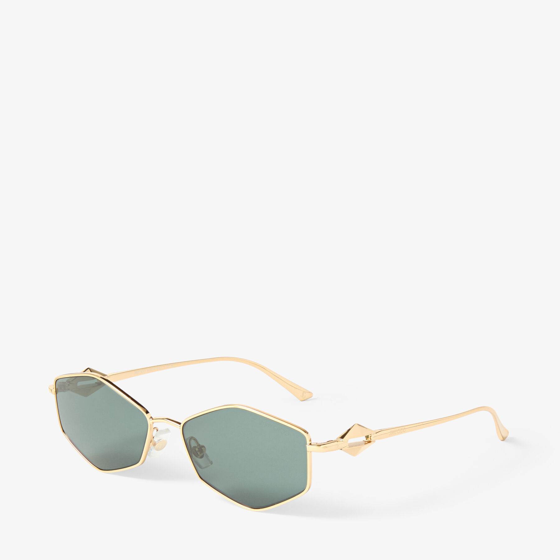 Zoey
Gold Geometric Sunglasses - 2