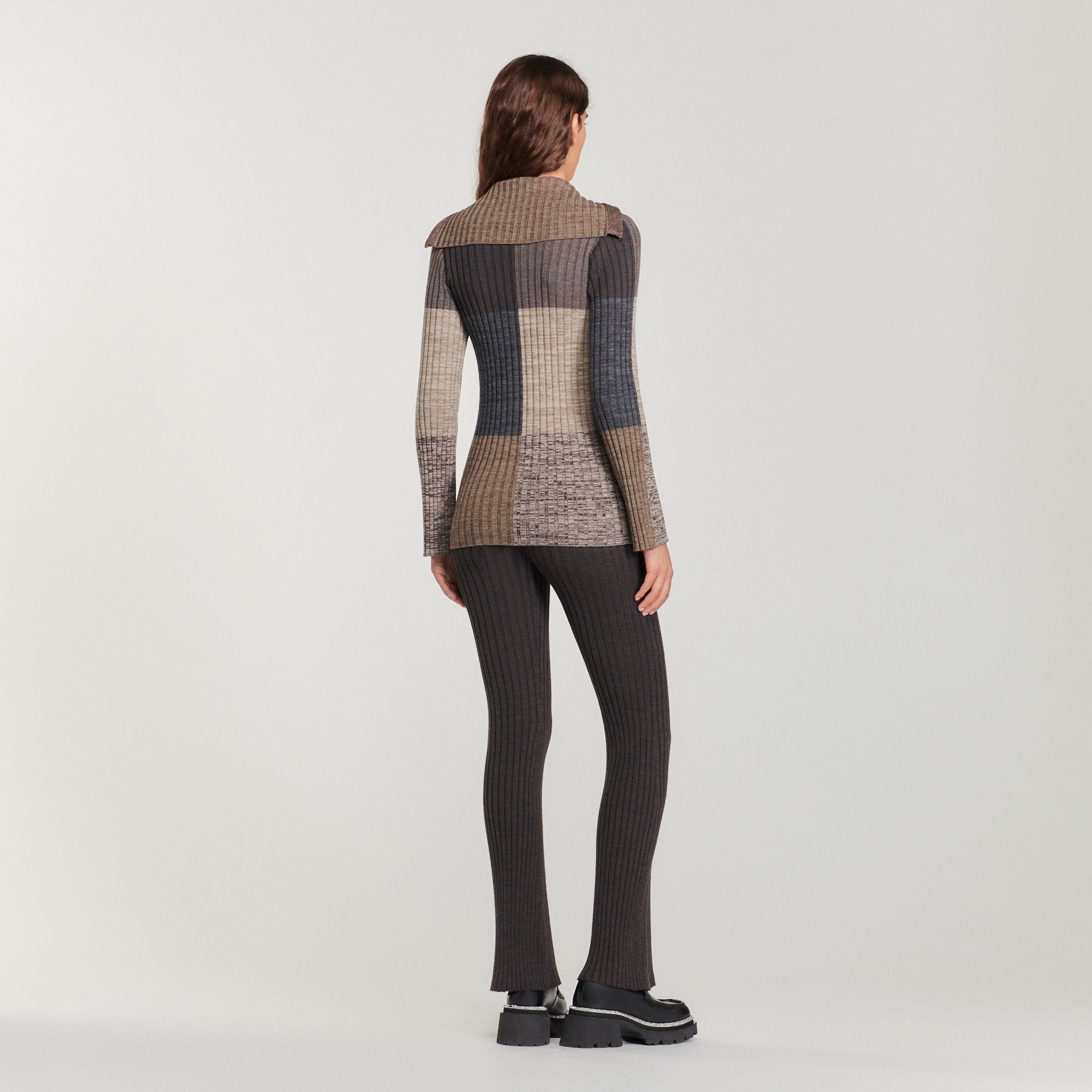 Trucker-neck sweater - 6