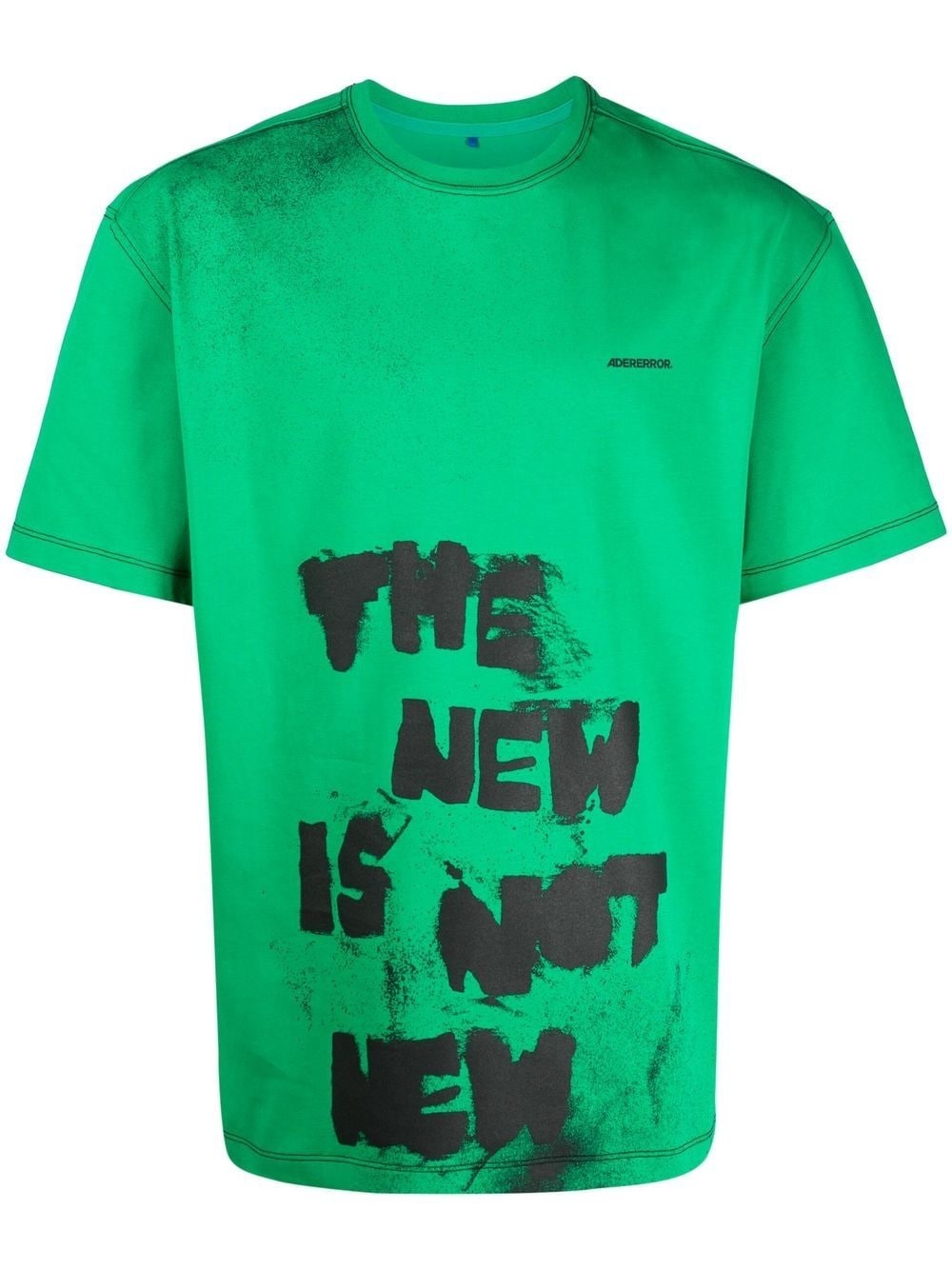 graffiti-print short-sleeved T-shirt - 1