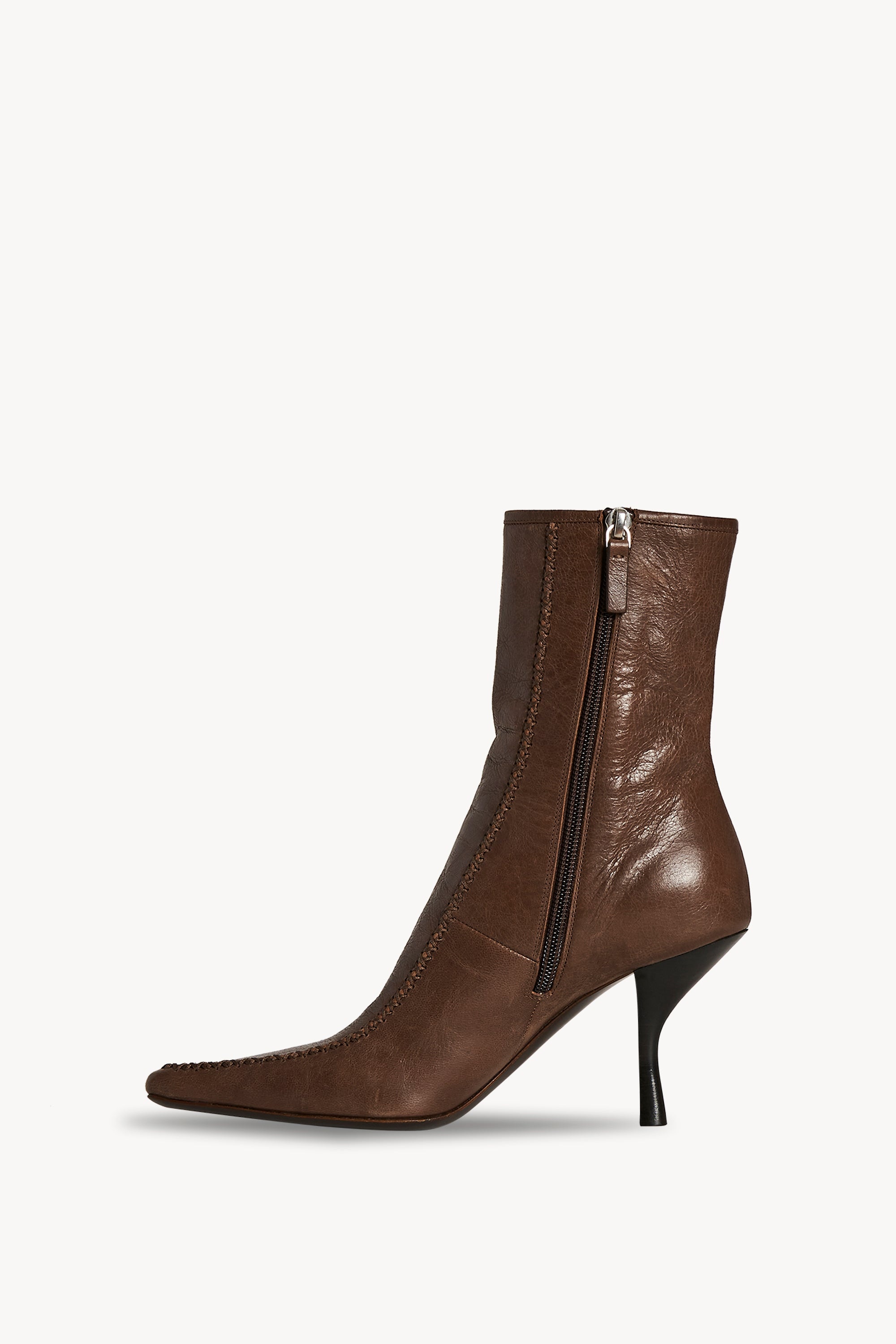 Romy Ankle Boot in Leather - 4