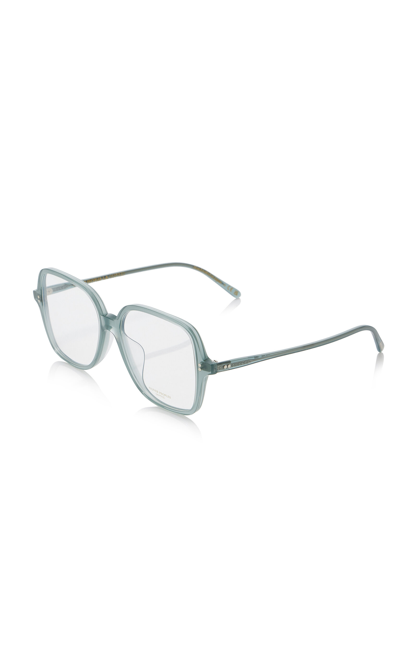 Cordina Square-Frame Acetate Glasses blue - 3
