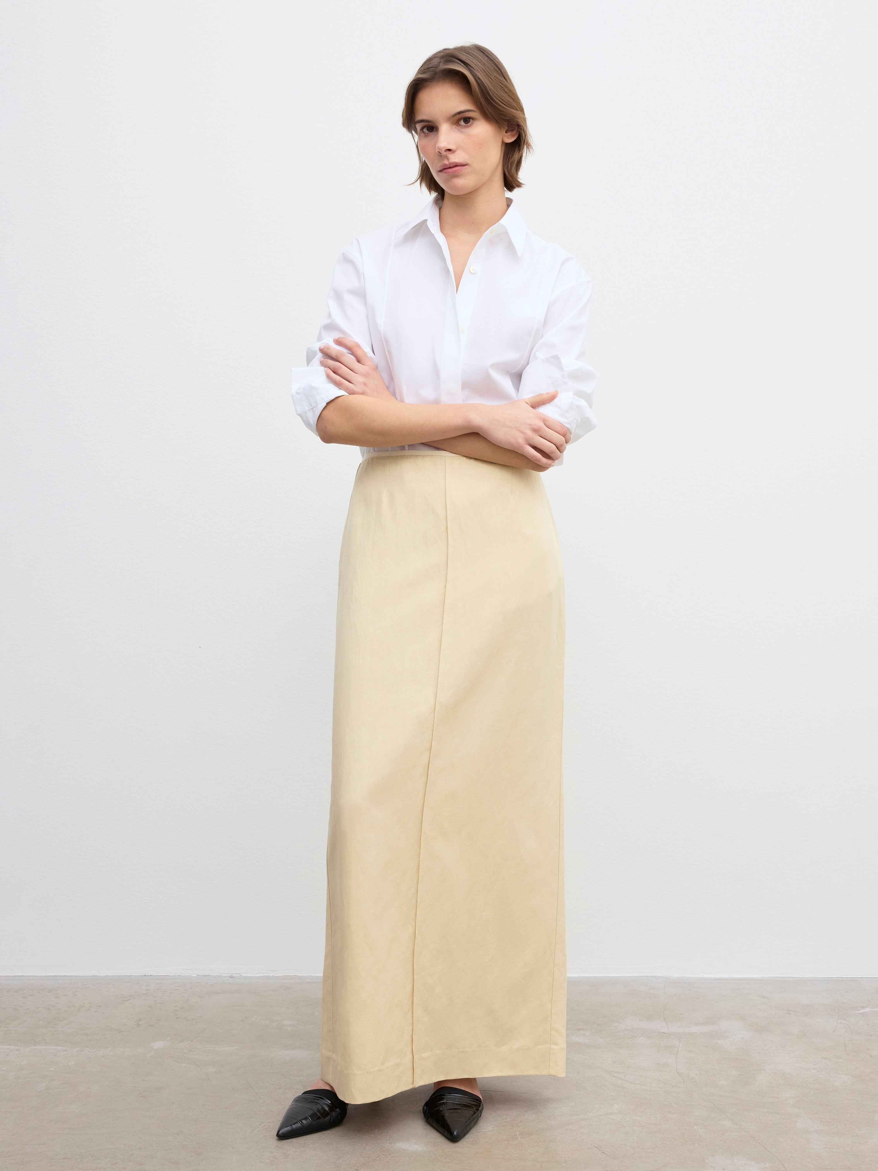 Long pencil skirt - 2