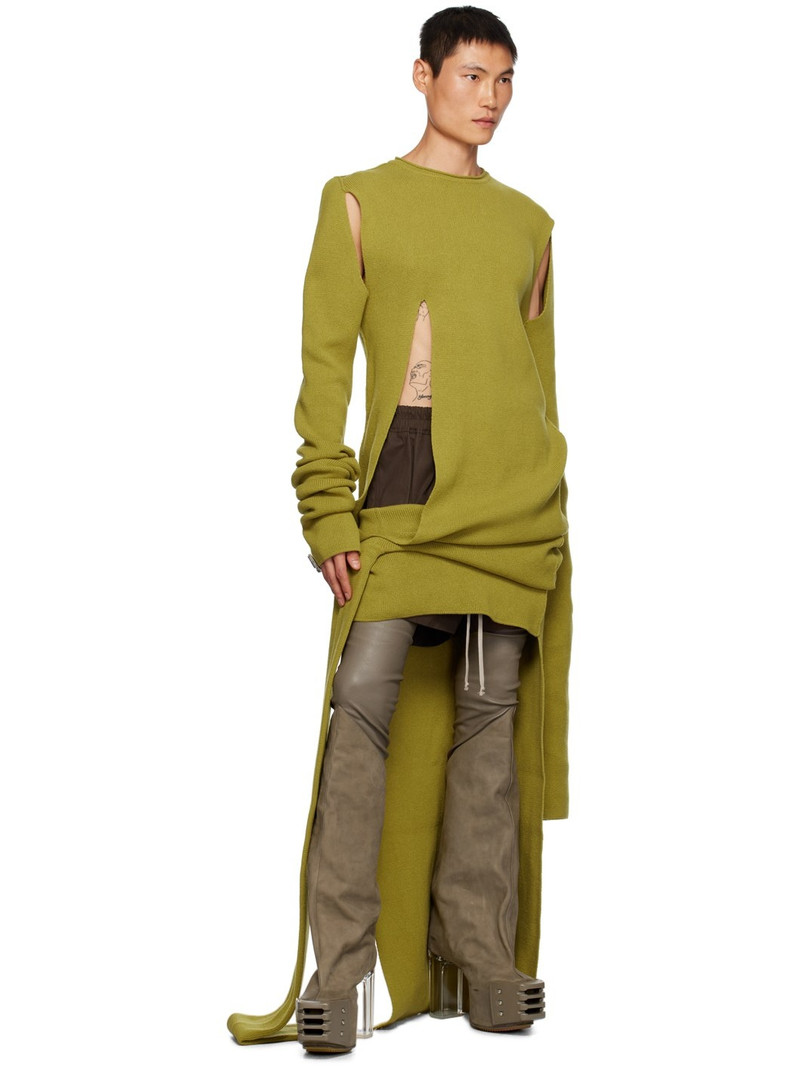 Rick Owens Yellow Banana Sweater outlook
