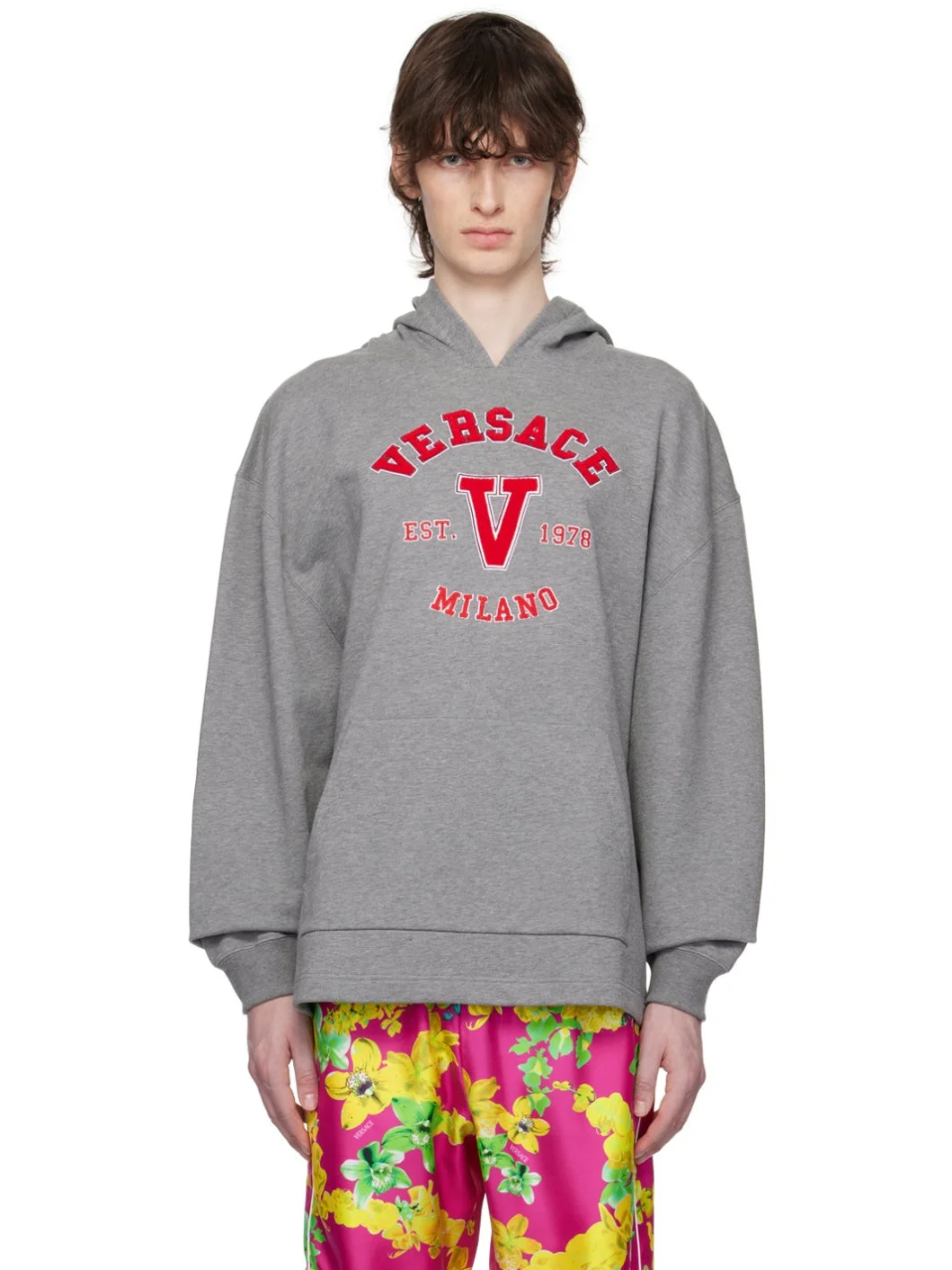 Versace Varsity Popover Hoody - 1
