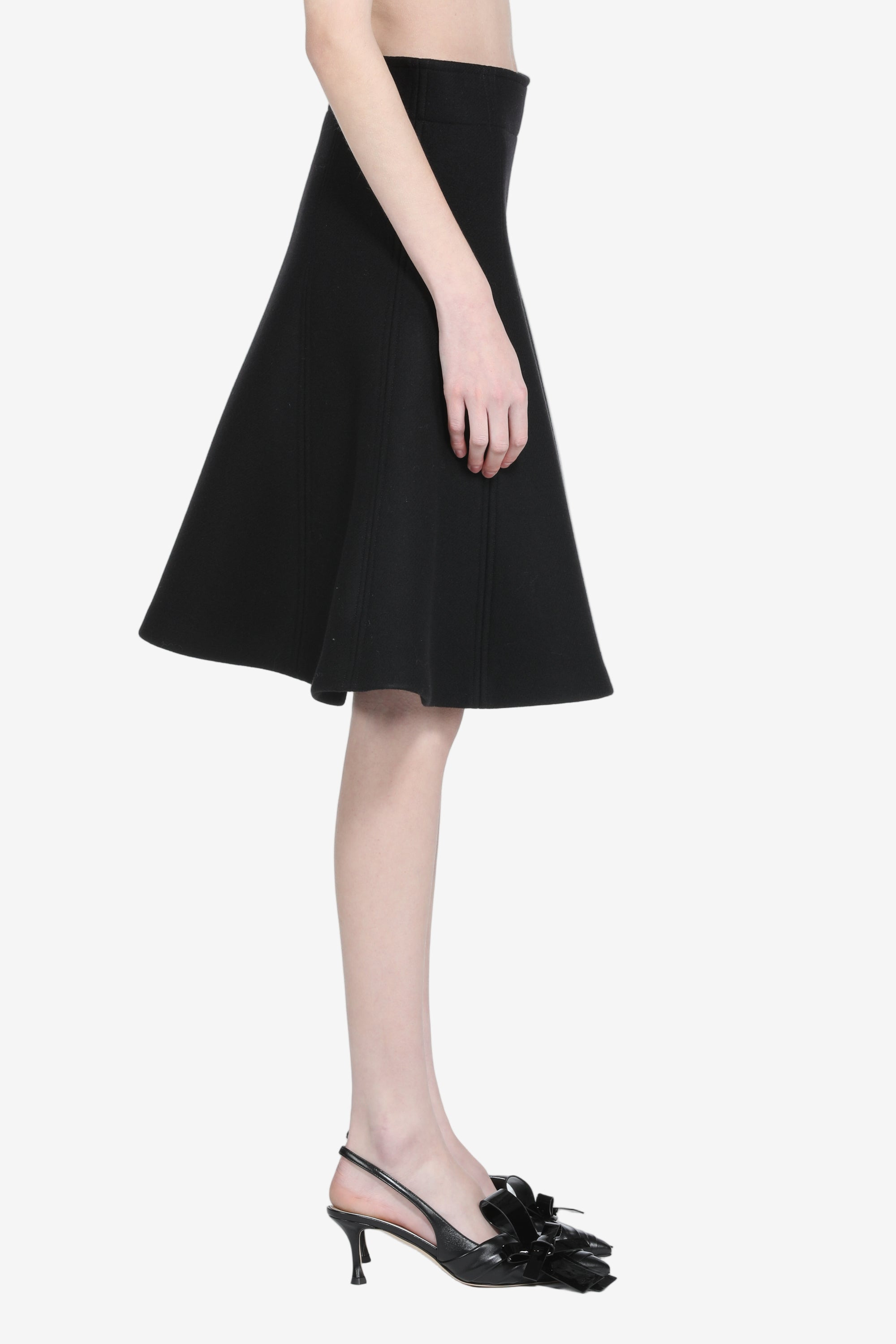 MIDI SKIRT IN WOOL - 3