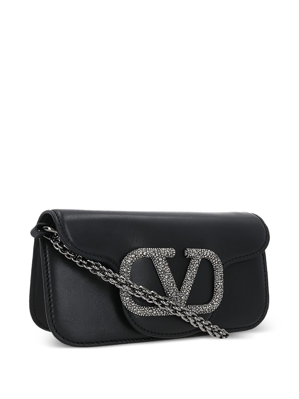 embellished VLogo crossbody bag - 4
