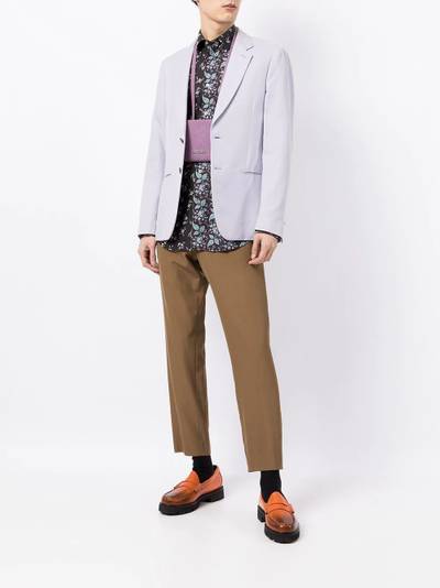 Paul Smith floral-print buttoned-up shirt outlook