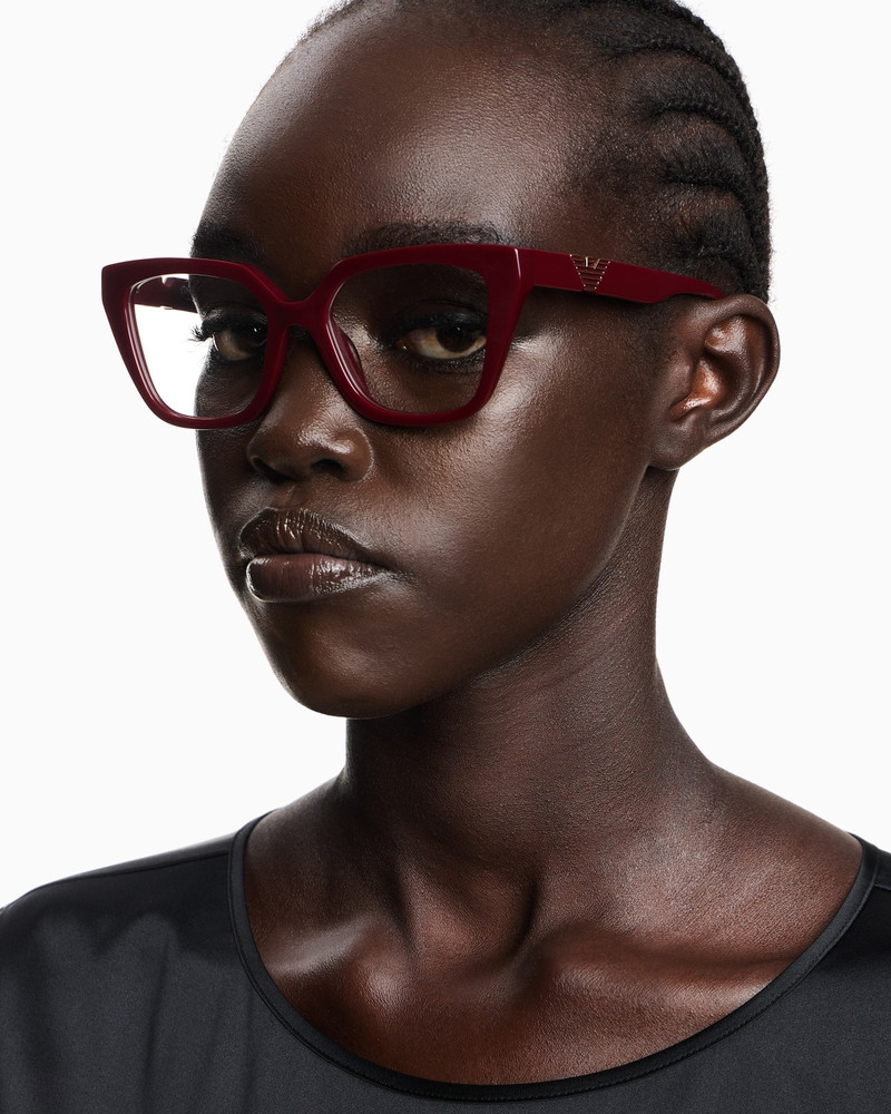 EMPORIO ARMANI WOMEN’S CAT-EYE FRAME outlook