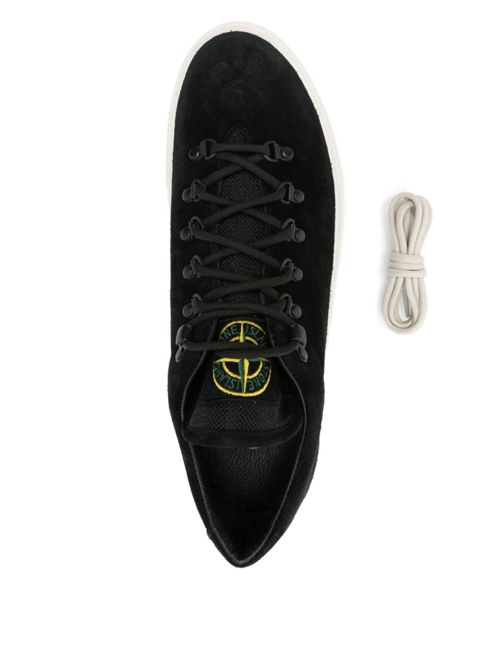 Compass-patch sneakers - 4