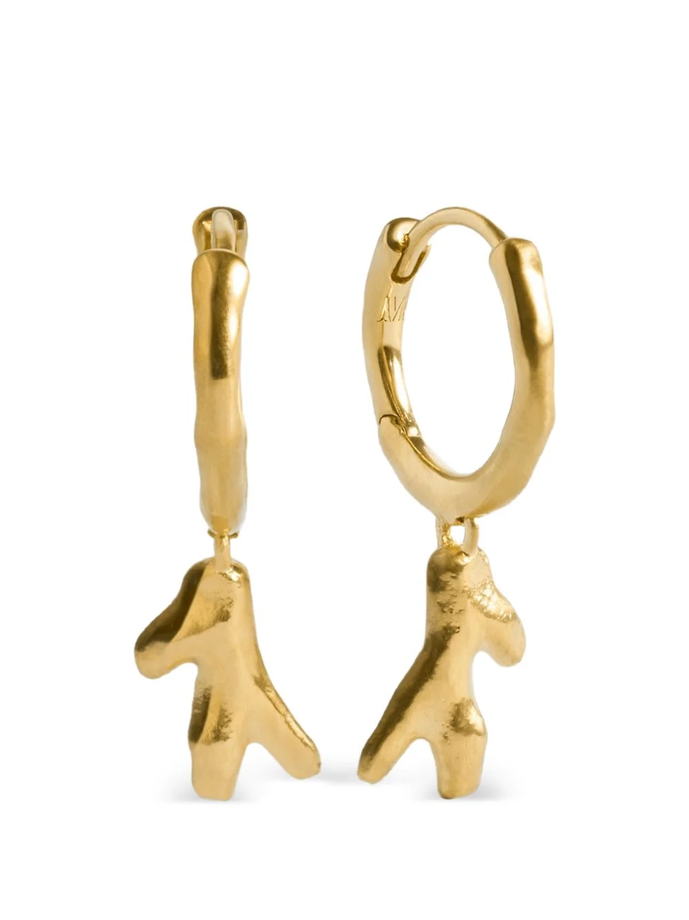 Fragments Coral Huggie earrings - 1