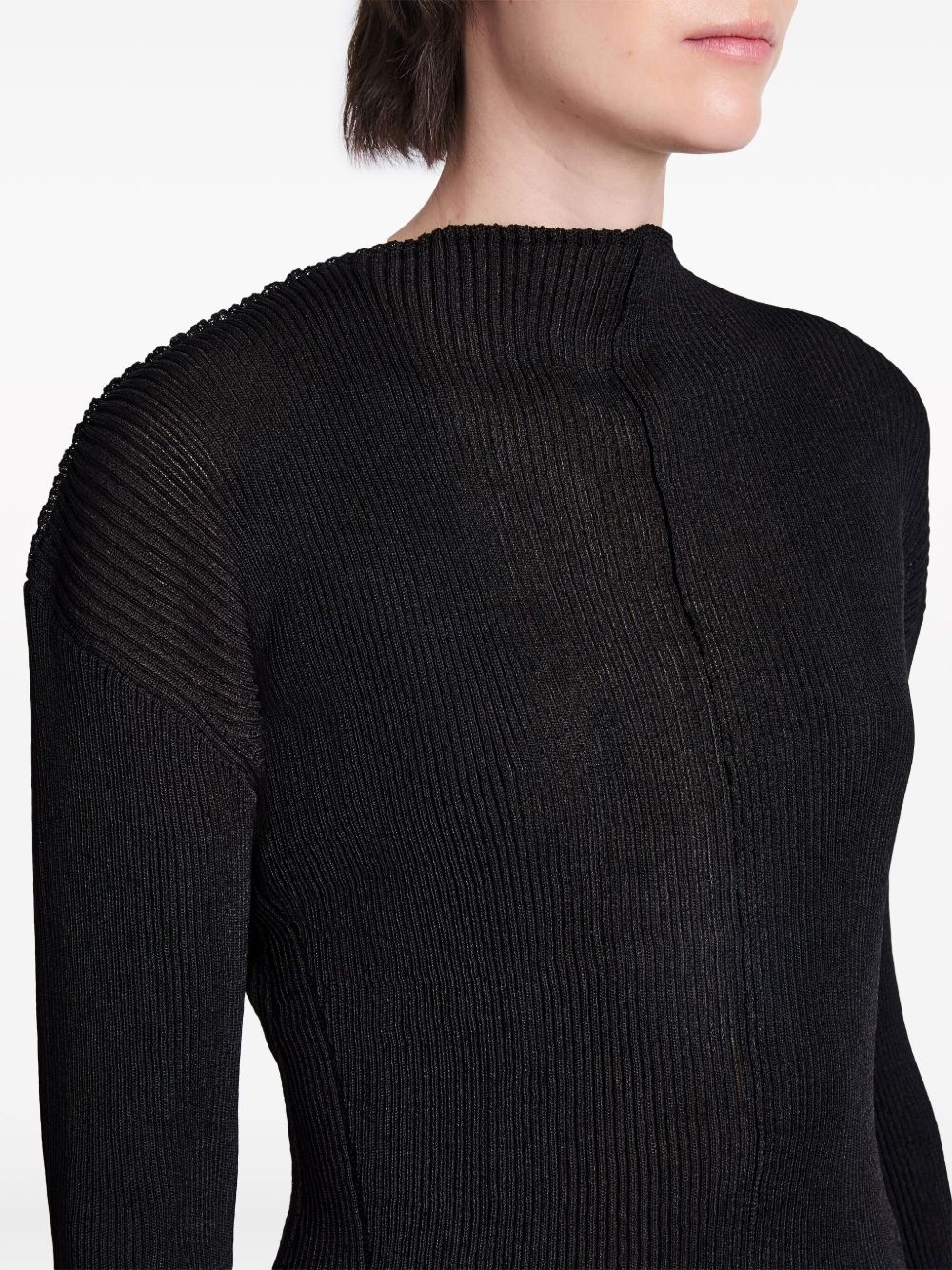 Camille ribbed-knit top - 5