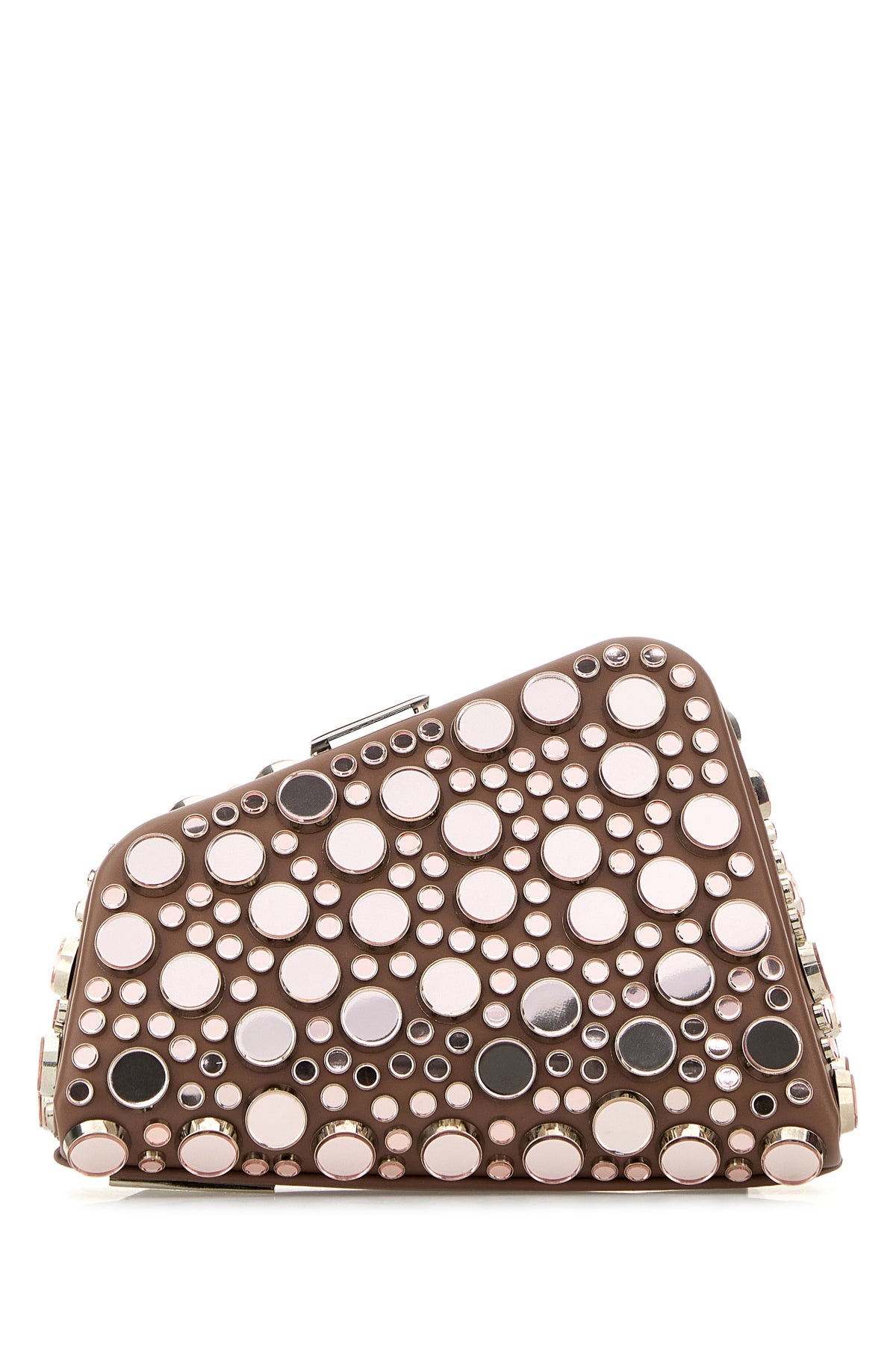 Embellished leather Midnight clutch - 3