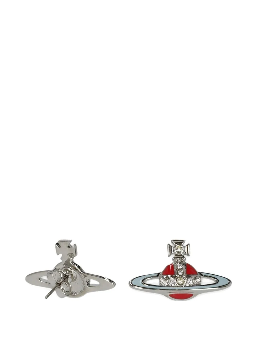 orb embellished earrings - 1