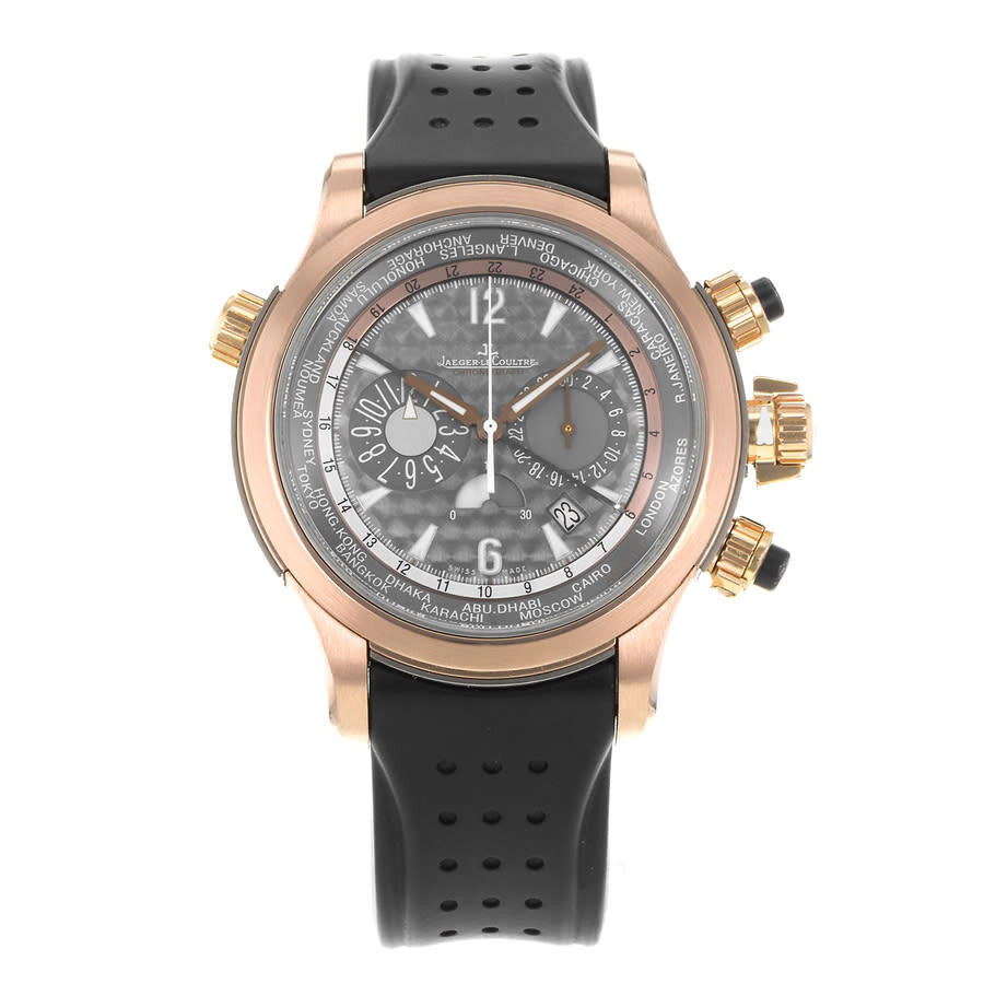 Pre-owned Jaeger-LeCoultre Master Compressor Chronograph Automatic Grey Dial Men's Watch 150.2.22 - 2