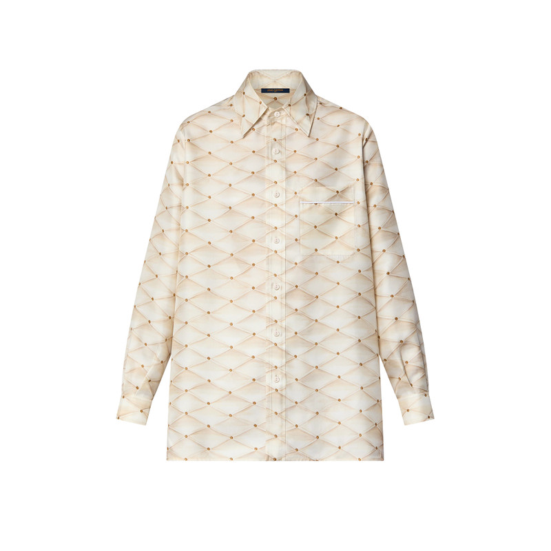 3D Malletage Print Pajama Shirt 1