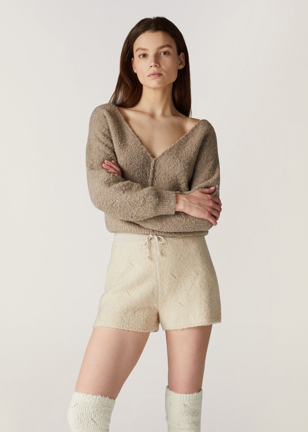 Cocooning V-Neck Sweater - 4