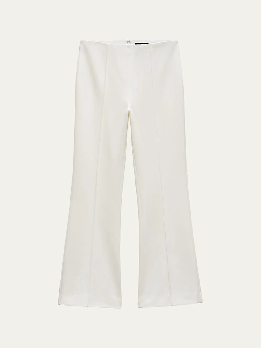 Irina Kick-Flare Ponte Pants - 1