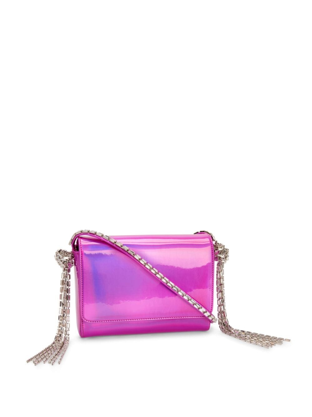 Geraldine crystal-embellished clutch bag - 2