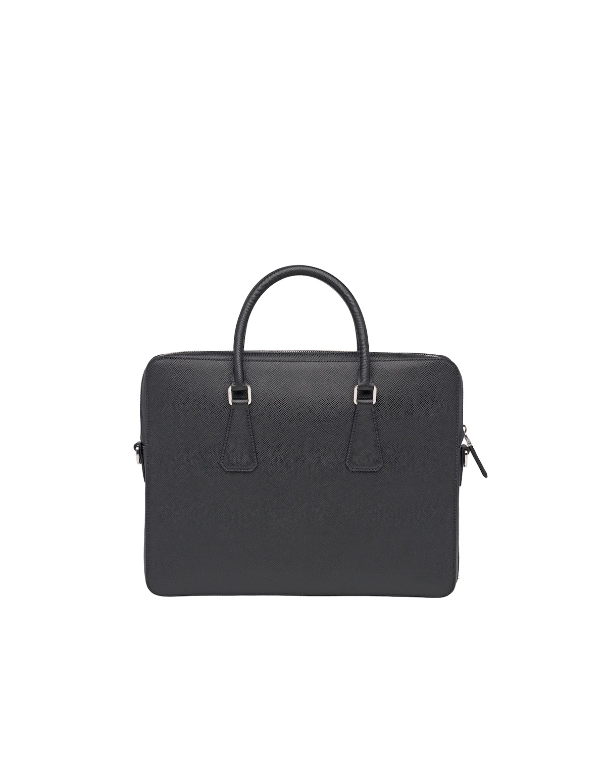 Saffiano Leather Briefcase - 4