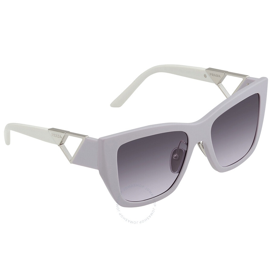 Prada Light Violet Gradient Blue Square Ladies Sunglasses PR 21YS 07Z08I 54 - 2