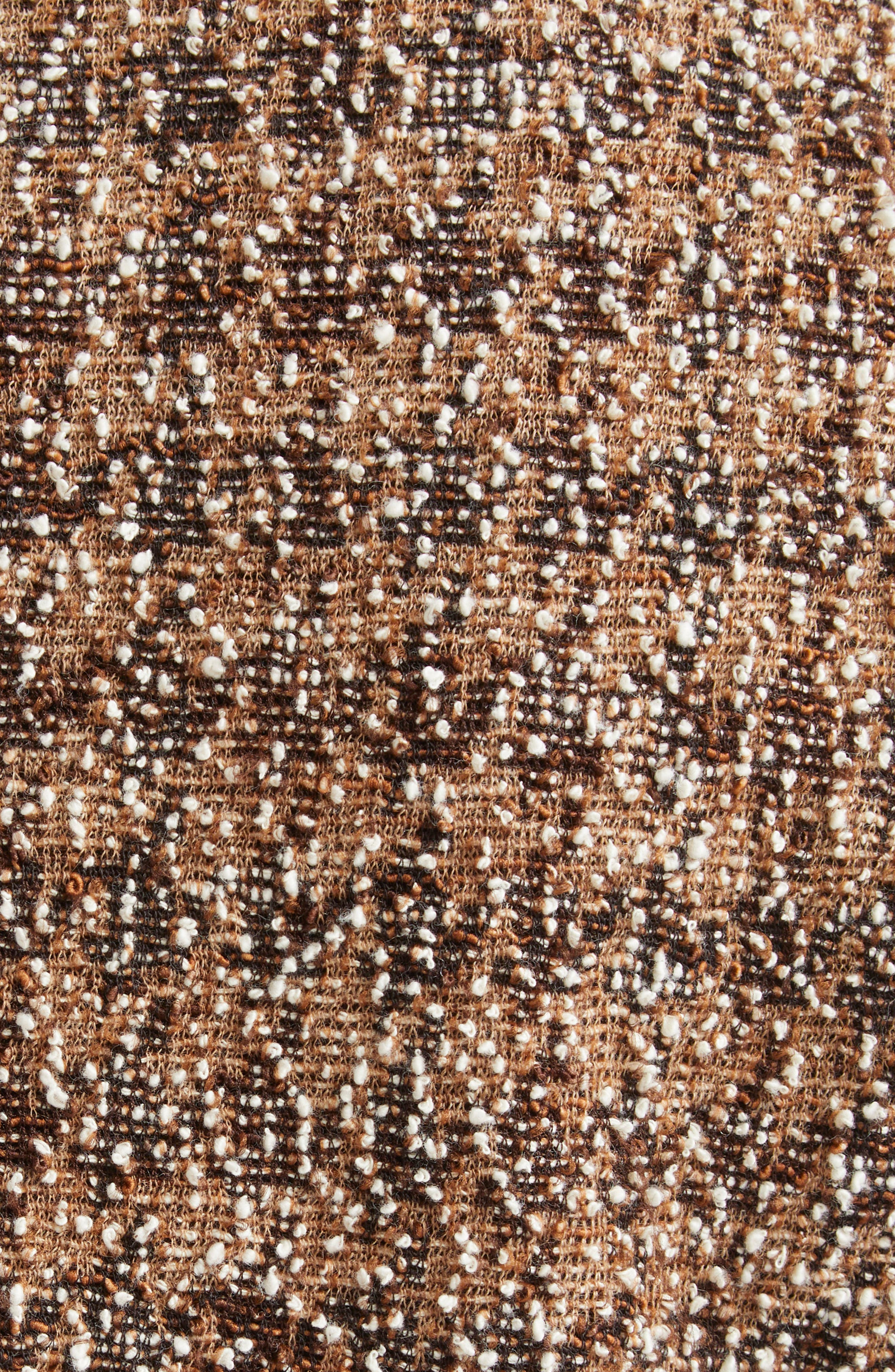 Max Mara Giugno Bouclé Jersey Sheath Dress in Camel at Nordstrom - 6