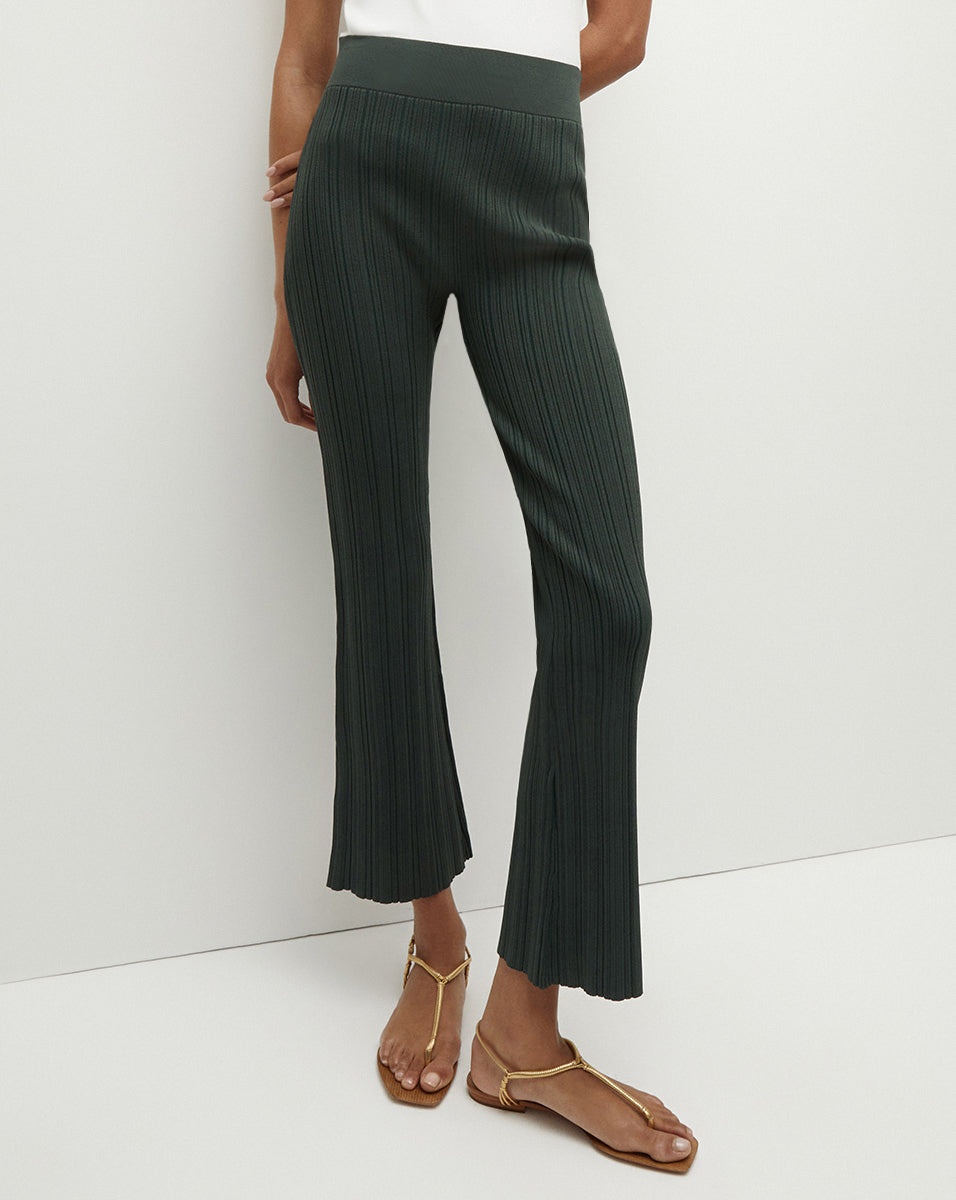 MASSARO RIB-KNIT PANT - 4