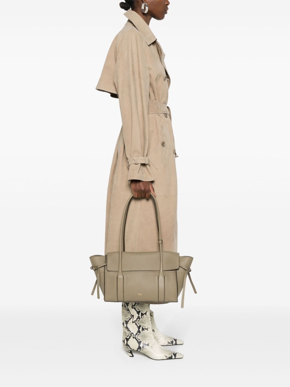 small Soft Bayswater leather tote bag - 2