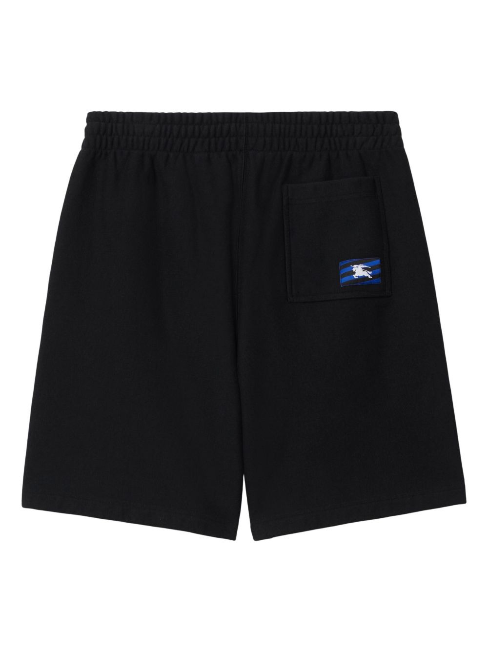 logo-appliquÃ© cotton shorts - 6